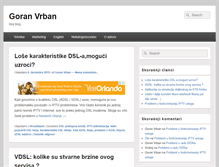 Tablet Screenshot of goranvrban.net